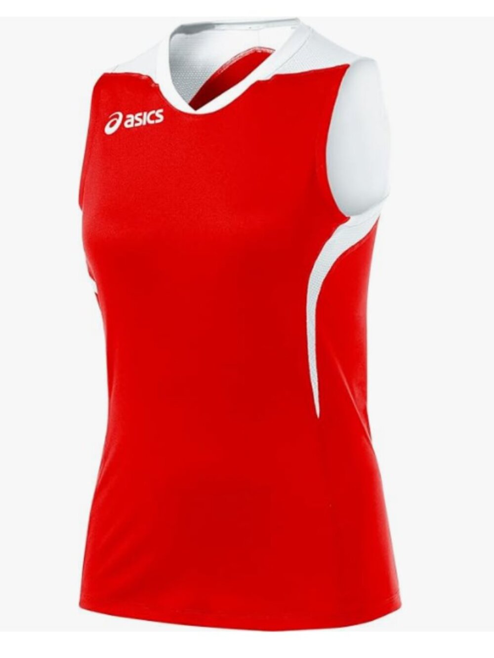 NEW WITH TAGS ASICS Women's Tip Red/White Tank Top, Small